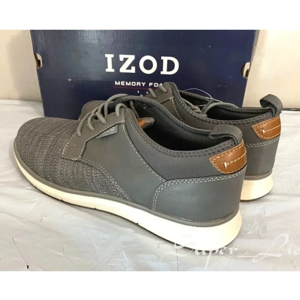NEW IZOD Men's Drift Casual Memory Foam Oxford Shoes - Picture 6 of 7